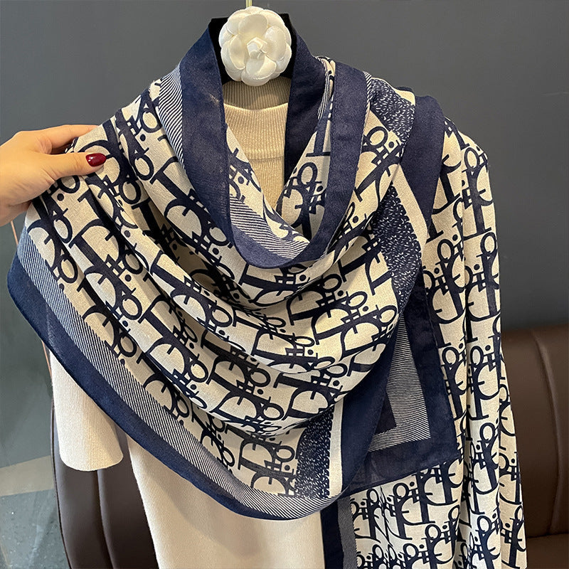 Turin Cotton Scarf - Style 12