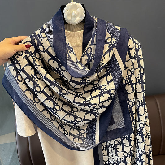 Turin Cotton Scarf - Style 12
