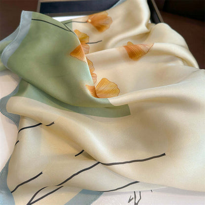 Lenço Toque de Seda Ravena 70x70cm - Estilo 54