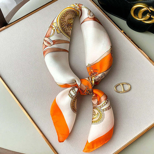 Lenço Toque de Seda Catânia 70x70cm - Estilo 48