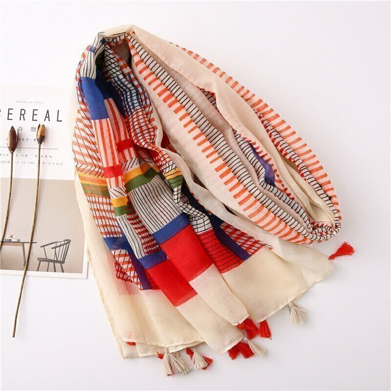 Venice Cotton Scarf - Style 2