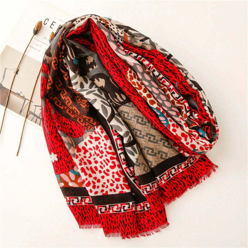 Venice Cotton Scarf - Style 19