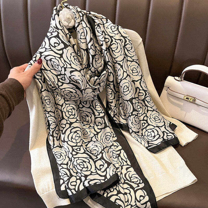 Milan Silk Touch Scarf - Style 48
