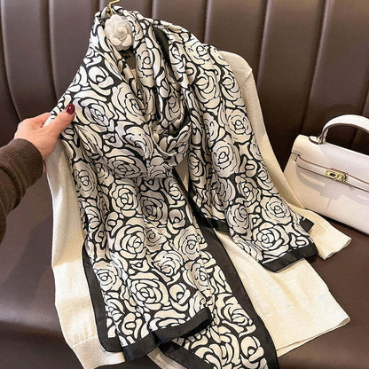 Milan Silk Touch Scarf - Style 48