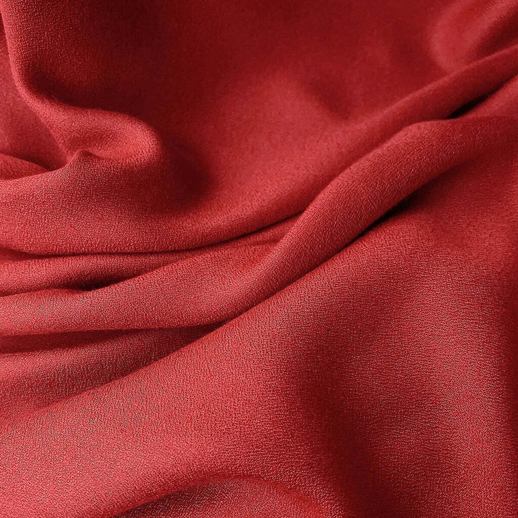 Echarpe de Algodão Lisa 180x90cm - Vermelha