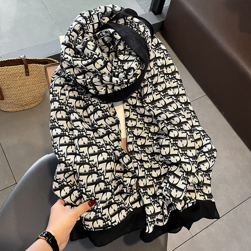 Turin Cotton Scarf - Style 29