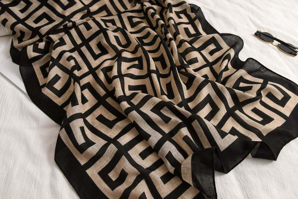 Turin Cotton Scarf - Style 6