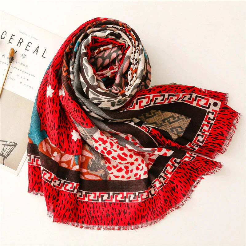 Venice Cotton Scarf - Style 19