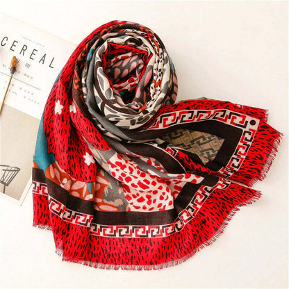 Venice Cotton Scarf - Style 19