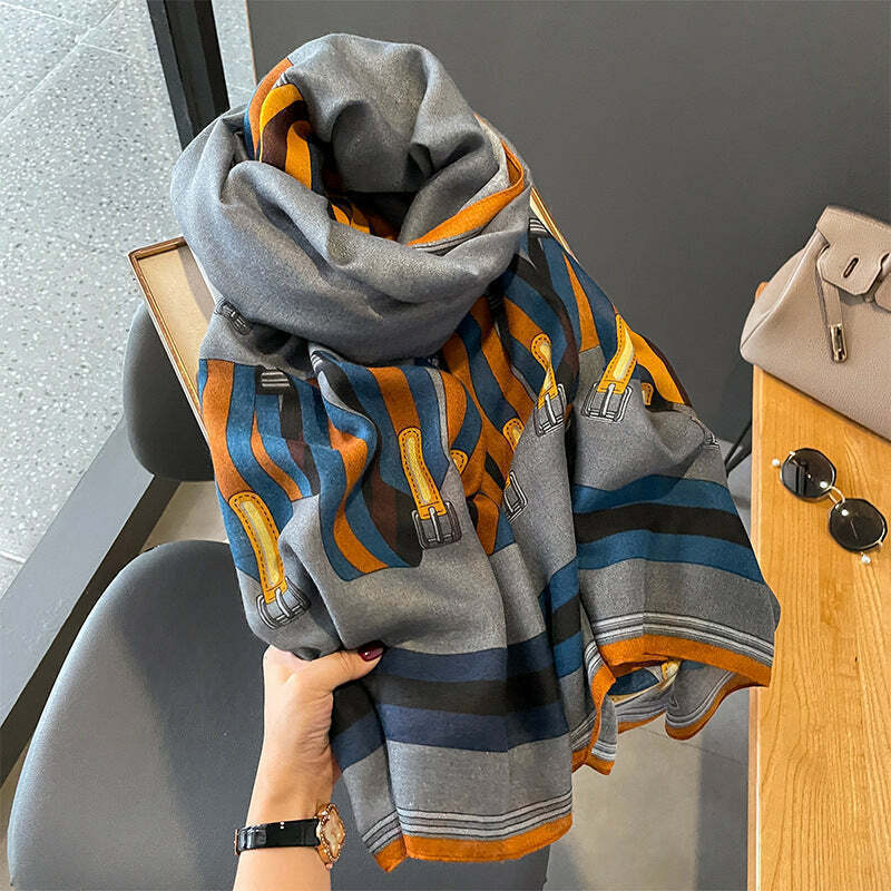 Turin Cotton Scarf - Style 21