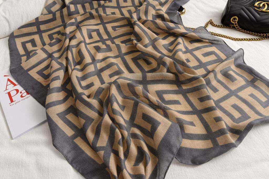 Turin Cotton Scarf - Style 10