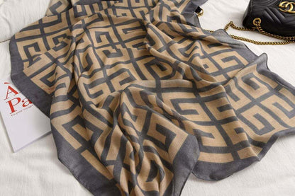 Turin Cotton Scarf - Style 10