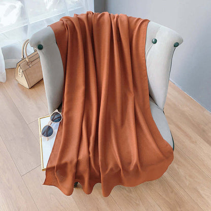 Echarpe de Algodão Lisa 180x90cm - Terracota