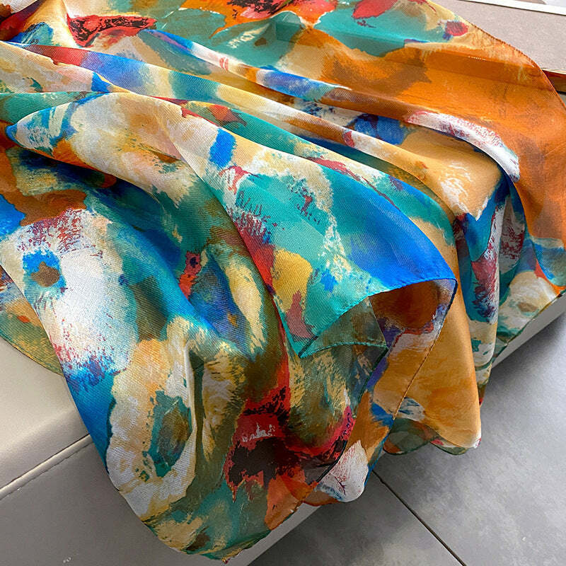 Roma Silk Touch Scarf - Style 28