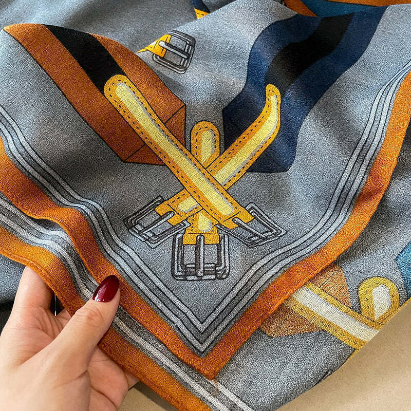 Turin Cotton Scarf - Style 21