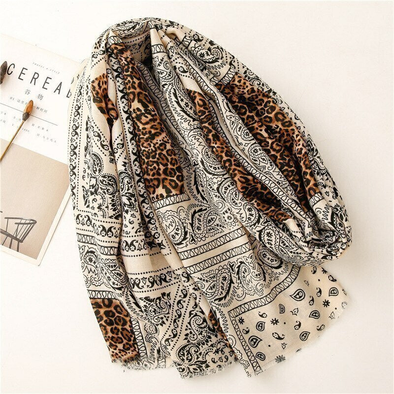Venice Cotton Scarf - Style 28