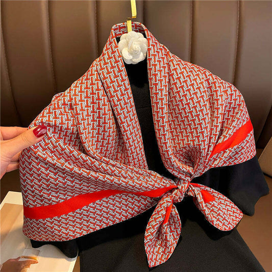 Lenço Toque de Seda Verona 90x90cm - Estilo 41