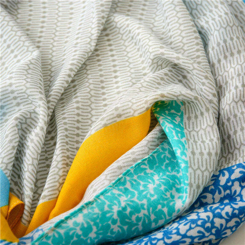 Venice Cotton Scarf - Style 7