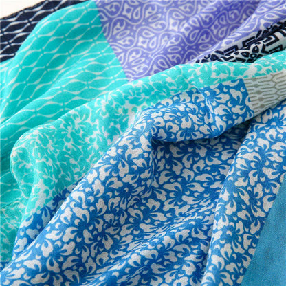 Venice Cotton Scarf - Style 7