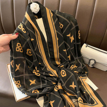 Turin Cotton Scarf - Style 46