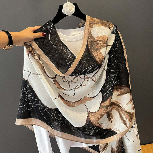 Turin Cotton Scarf - Style 5