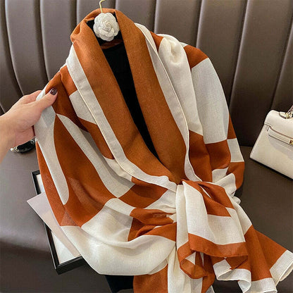 Turin Cotton Scarf - Style 19