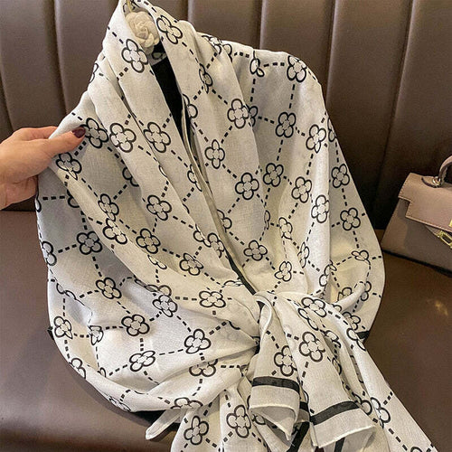 Turin Cotton Scarf - Style 25