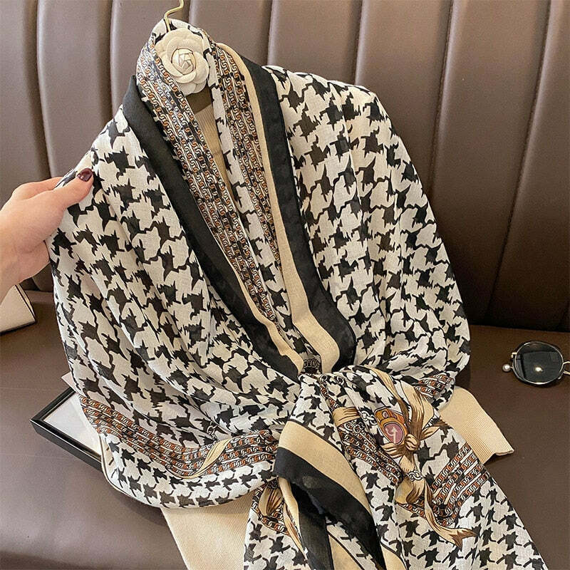 Turin Cotton Scarf - Style 34