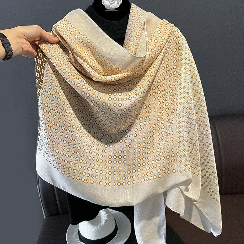 Turin Cotton Scarf - Style 7