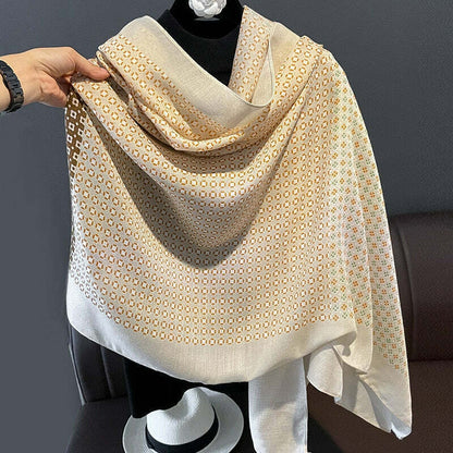 Turin Cotton Scarf - Style 7