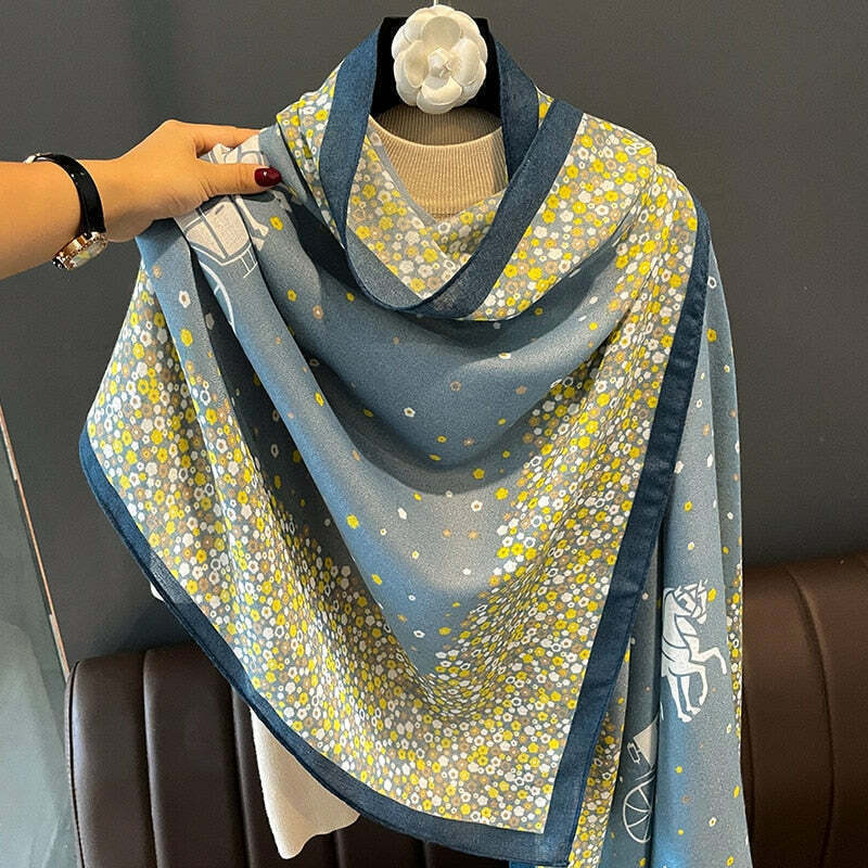 Turin Cotton Scarf - Style 15