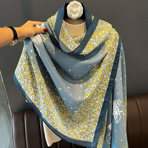 Turin Cotton Scarf - Style 15