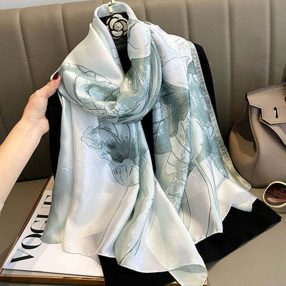 Milan Silk Touch Scarf - Style 14