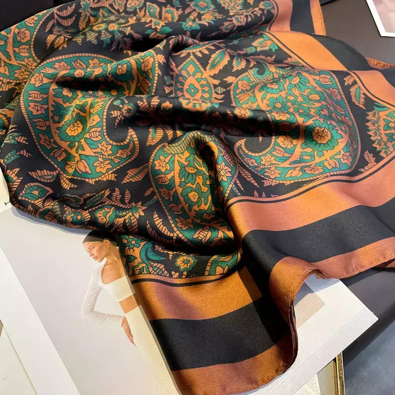 Milan Silk Touch Scarf - Style 15