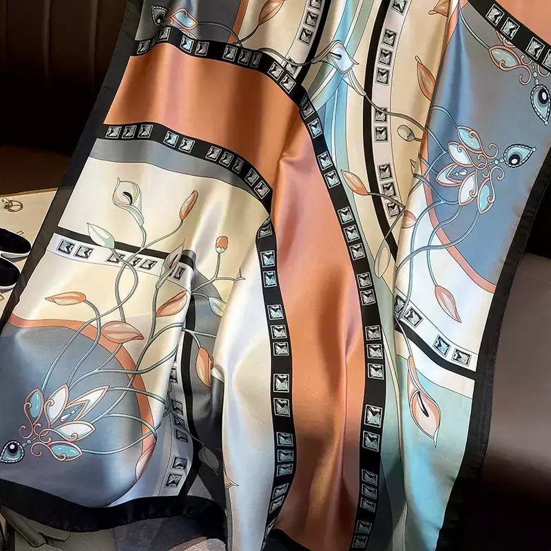 Milan Silk Touch Scarf - Style 17