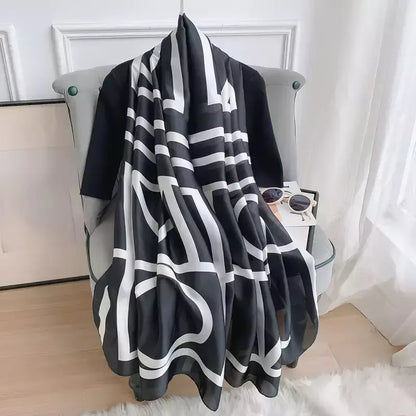 Milan Silk Touch Scarf - Style 32