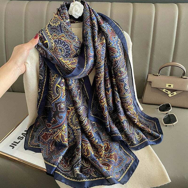 Milan Silk Touch Scarf - Style 34