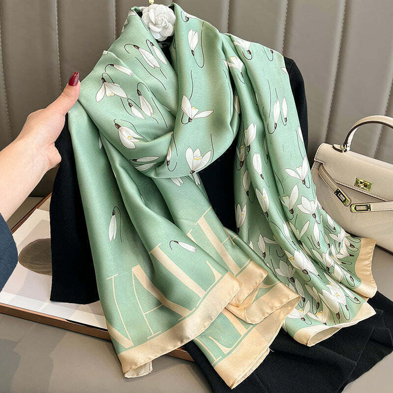 Milan Silk Touch Scarf - Style 39