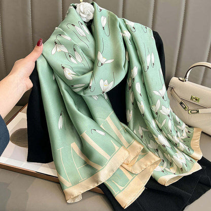 Milan Silk Touch Scarf - Style 39