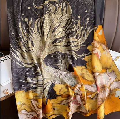 Milan Silk Touch Scarf - Style 52