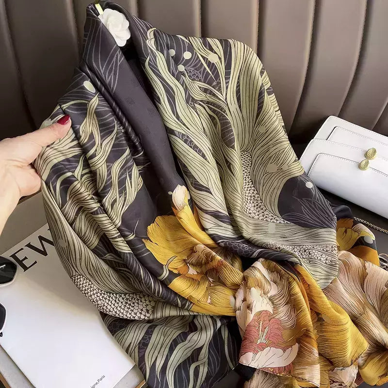 Milan Silk Touch Scarf - Style 52