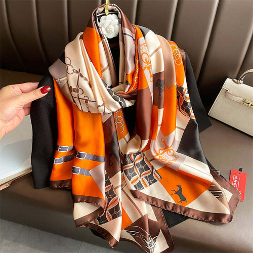 Milan Silk Touch Scarf - Style 56