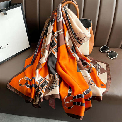 Milan Silk Touch Scarf - Style 56