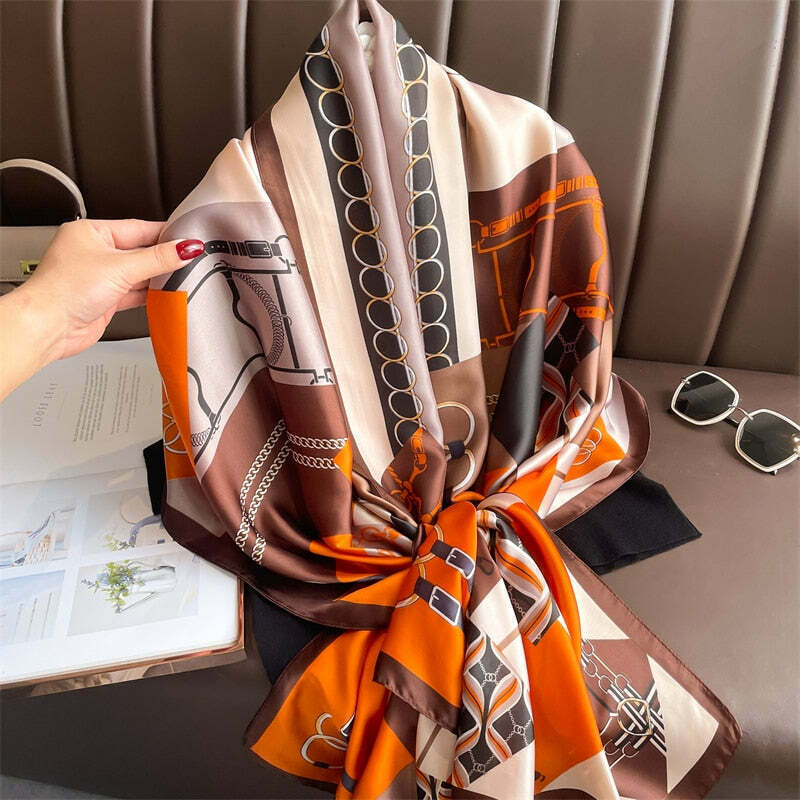 Milan Silk Touch Scarf - Style 56