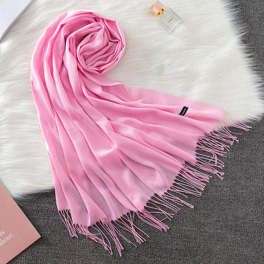 Pashmina Lisa 175x70cm - Rosa Tutti Frutti