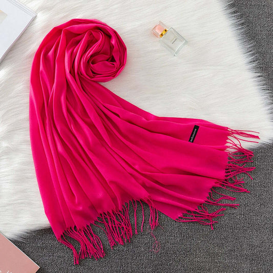 Pashmina Lisa 175x70cm - Magenta