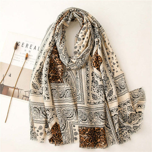 Venice Cotton Scarf - Style 28