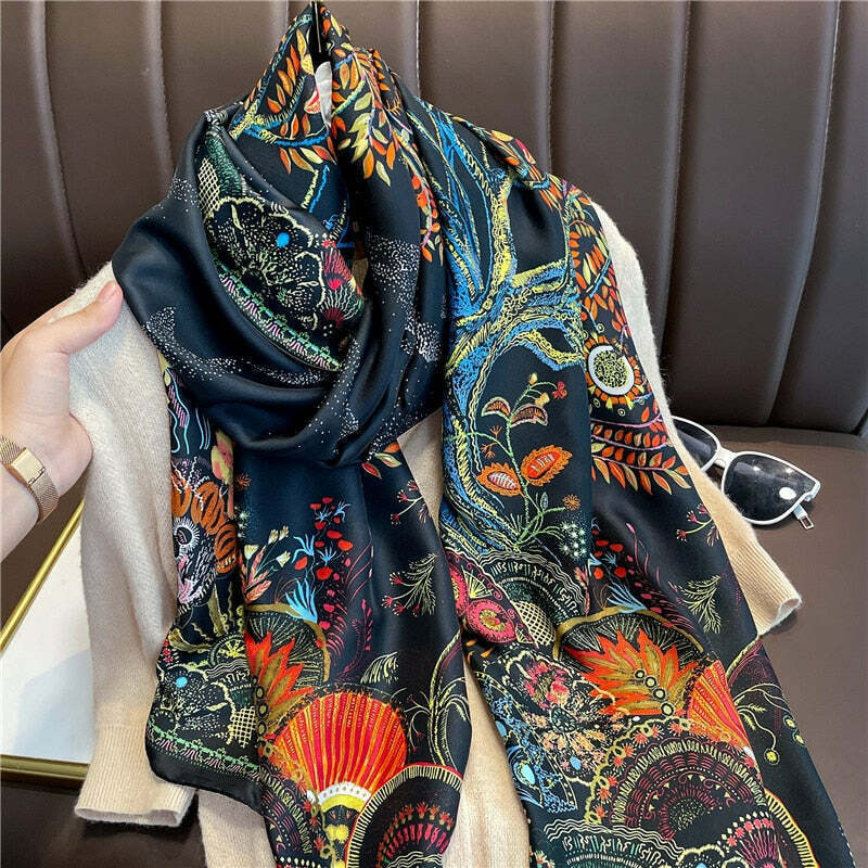 Milan Silk Touch Scarf - Style 33
