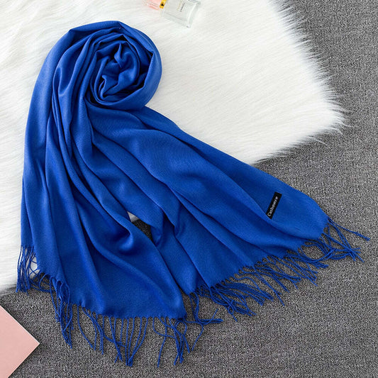 Pashmina Lisa 175x70cm - Azul