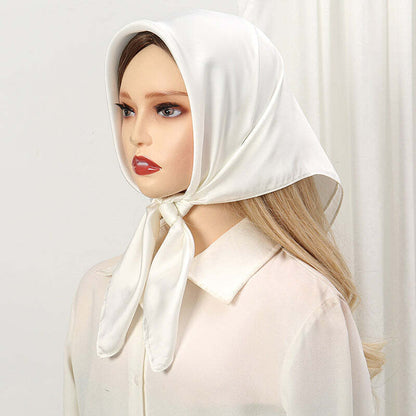 Lenço Toque de Seda Cores Lisas 70x70cm - Cor 2